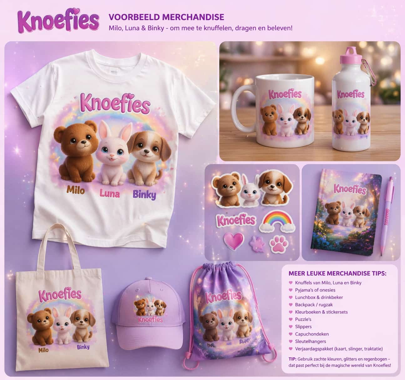 Knoefies kleding knoefies-merchandise